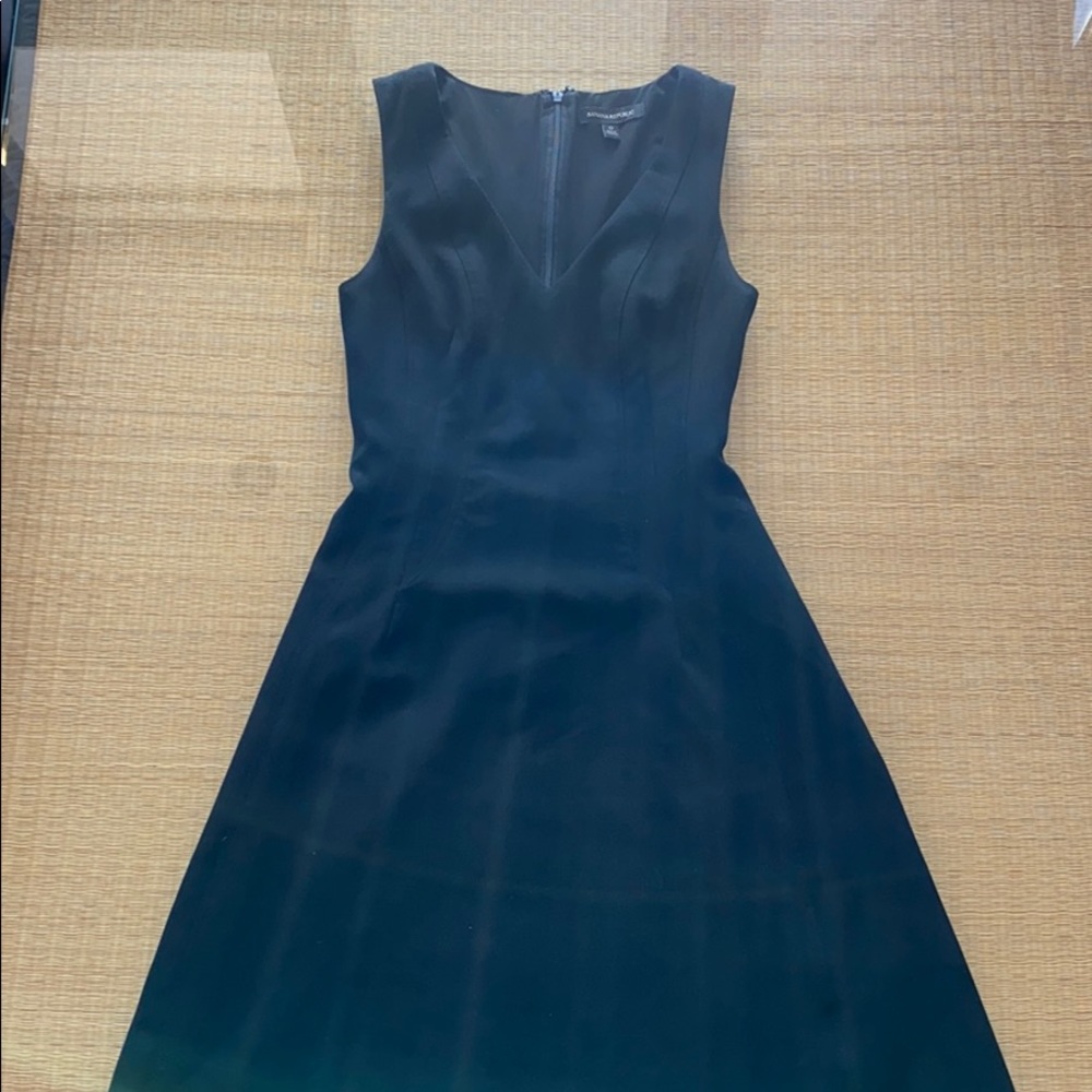 Banana Republic Black A-Line Dress - Picture 3 of 8